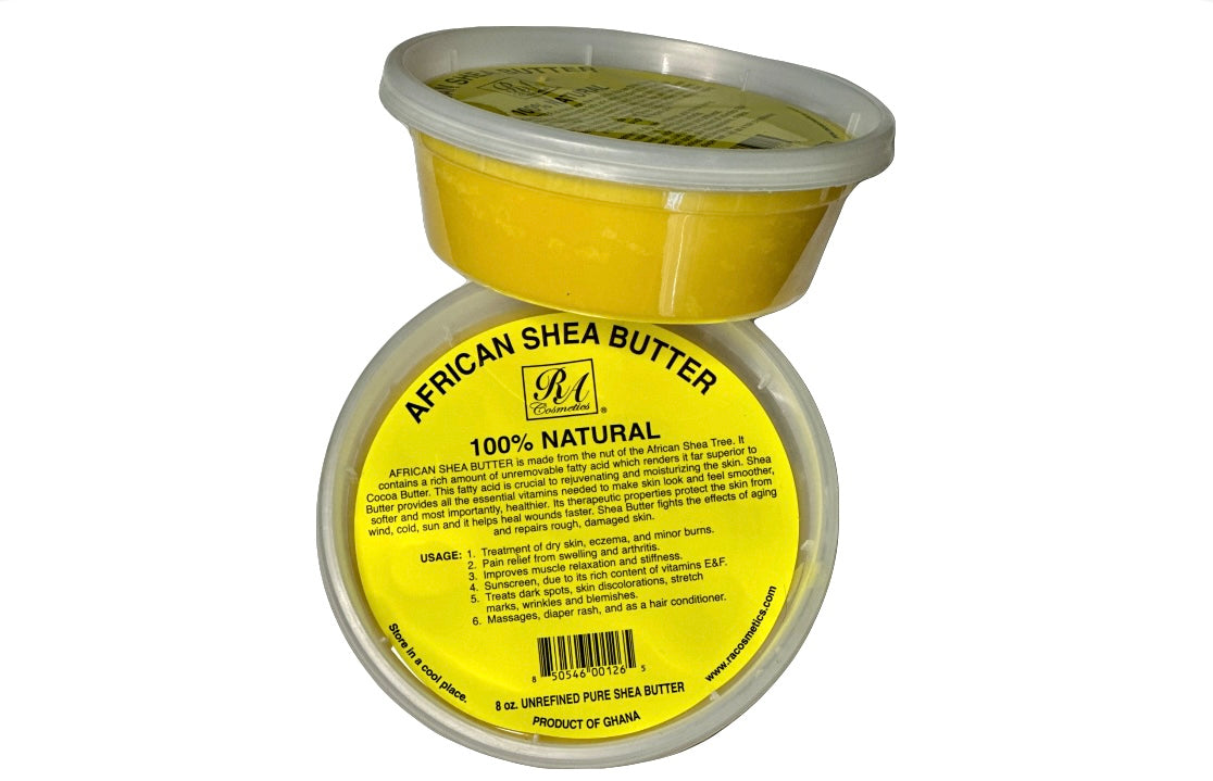 Ra Cosmetics African Shea Butter 100% Natural, 16 Oz : : Beauty &  Personal Care