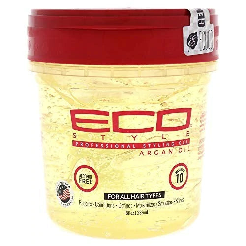 ECO STYLE MOROCCAN ARGOAN OIL STYLEING GEL