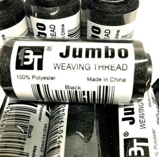 Jumbo Weaving Thread - Black
